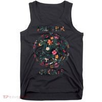 Cat Lovers Mother Of Cats Mix Flower Tank Top thumb 0