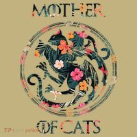 Cat Lovers Mother Of Cats Mix Flower Polo thumb 2