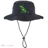 Cat Lover Marijuana Weed Smoker Funny Leaf Cannabis Bucket Hat thumb 0