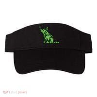 Cat Lover Marijuana Weed Smoker Funny Leaf Cannabis Visor thumb 0