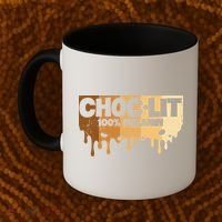 Choc Lit Melanin Queen African Afro Pride Black Historty Coffee Mug thumb 2