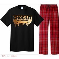Choc Lit Melanin Queen African Afro Pride Black Historty Pajama Set thumb 0