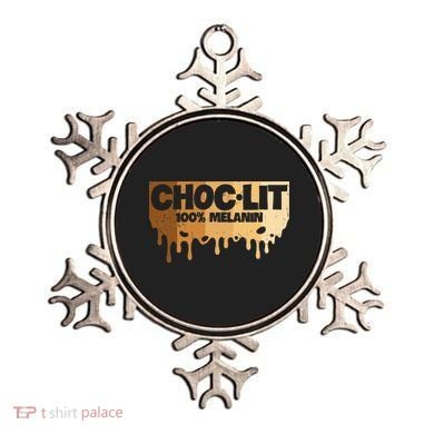 Choc Lit Melanin Queen African Afro Pride Black Historty Ornament