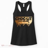 Choc Lit Melanin Queen African Afro Pride Black Historty Women's Tank Top thumb 0