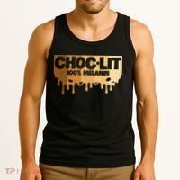 Choc Lit Melanin Queen African Afro Pride Black Historty Tank Top thumb 3
