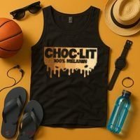 Choc Lit Melanin Queen African Afro Pride Black Historty Tank Top thumb 4
