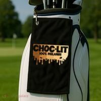 Choc Lit Melanin Queen African Afro Pride Black Historty Golf Towel thumb 2