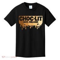 Choc Lit Melanin Queen African Afro Pride Black Historty Kids T-Shirt thumb 0