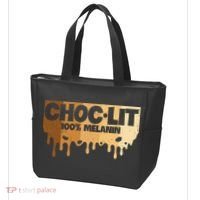 Choc Lit Melanin Queen African Afro Pride Black Historty Tote Bag thumb 3