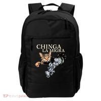 Chinga La Migra Cat Anti ICE Backpack thumb 0