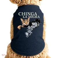 Chinga La Migra Cat Anti ICE Doggie Tank thumb 0