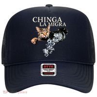 Chinga La Migra Cat Anti ICE Hat thumb 0