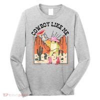 Cowboy Like Me Frog Long Sleeve Shirt thumb 0