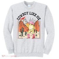 Cowboy Like Me Frog Sweatshirt thumb 0