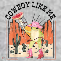 Cowboy Like Me Frog Sweatshirt thumb 2