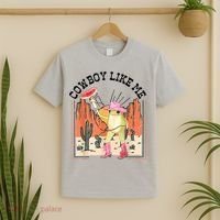 Cowboy Like Me Frog T-Shirt thumb 2