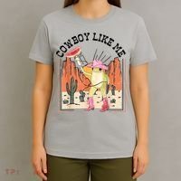 Cowboy Like Me Frog T-Shirt thumb 4