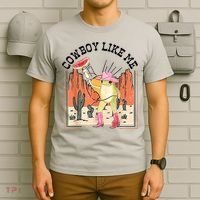 Cowboy Like Me Frog T-Shirt thumb 6