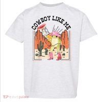 Cowboy Like Me Frog Toddler T-Shirt thumb 0