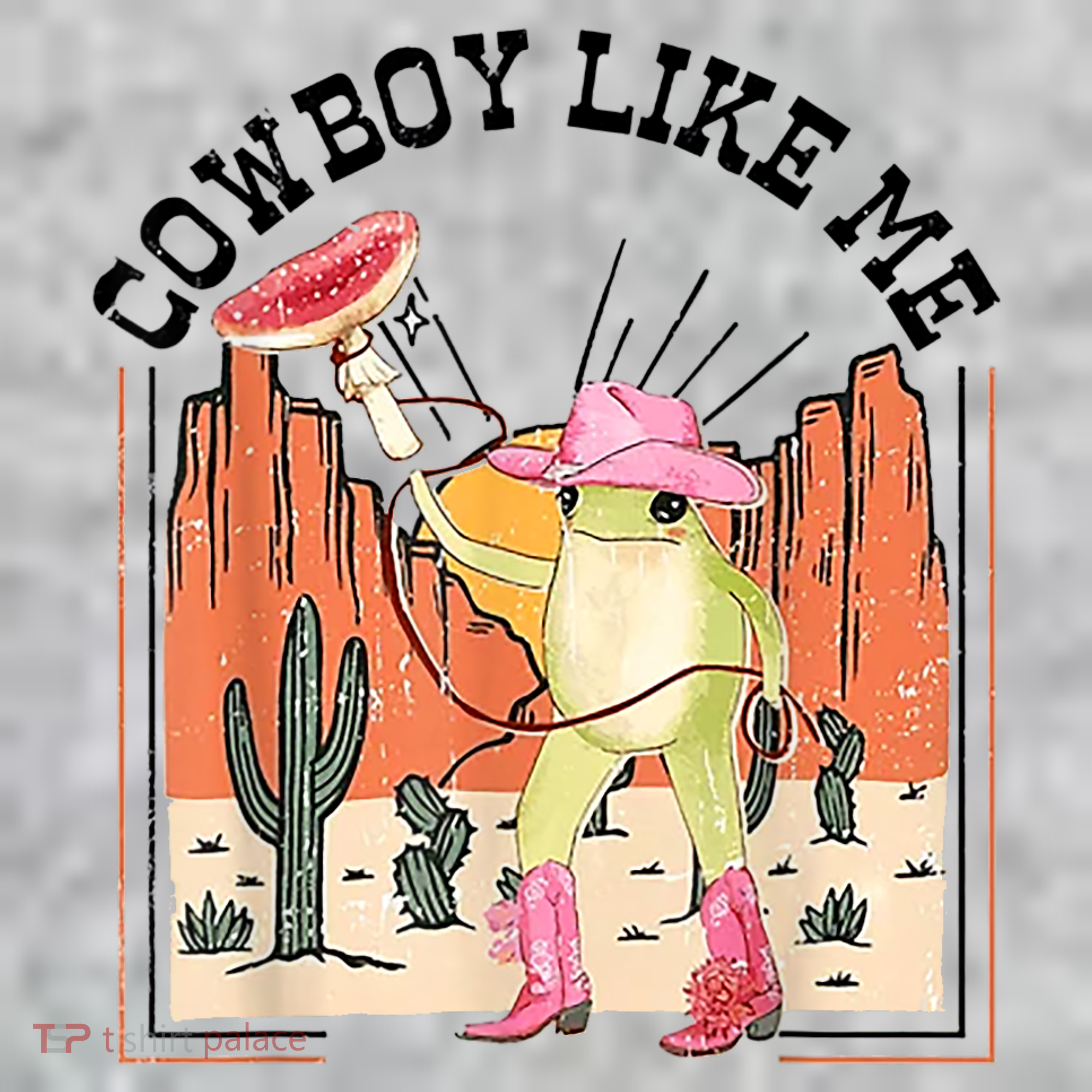 Cowboy Like Me Frog Kids Sweatshirt