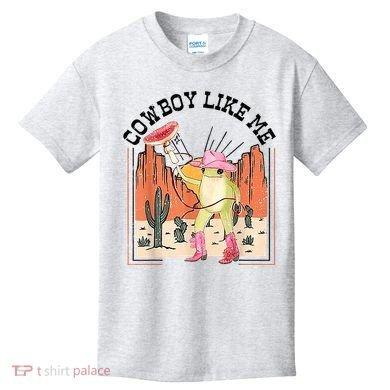Cowboy Like Me Frog Kids T-Shirt