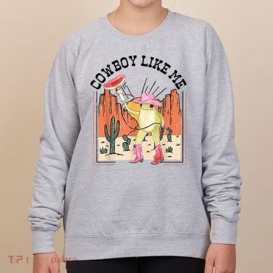 Cowboy Like Me Frog Women's Sweatshirt