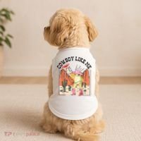 Cowboy Like Me Frog Doggie Tank thumb 2