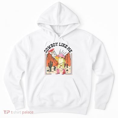 Cowboy Like Me Frog Hoodie