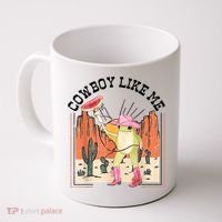 Cowboy Like Me Frog Coffee Mug thumb 0