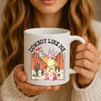 Cowboy Like Me Frog Coffee Mug thumb 3