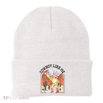 Cowboy Like Me Frog Beanie