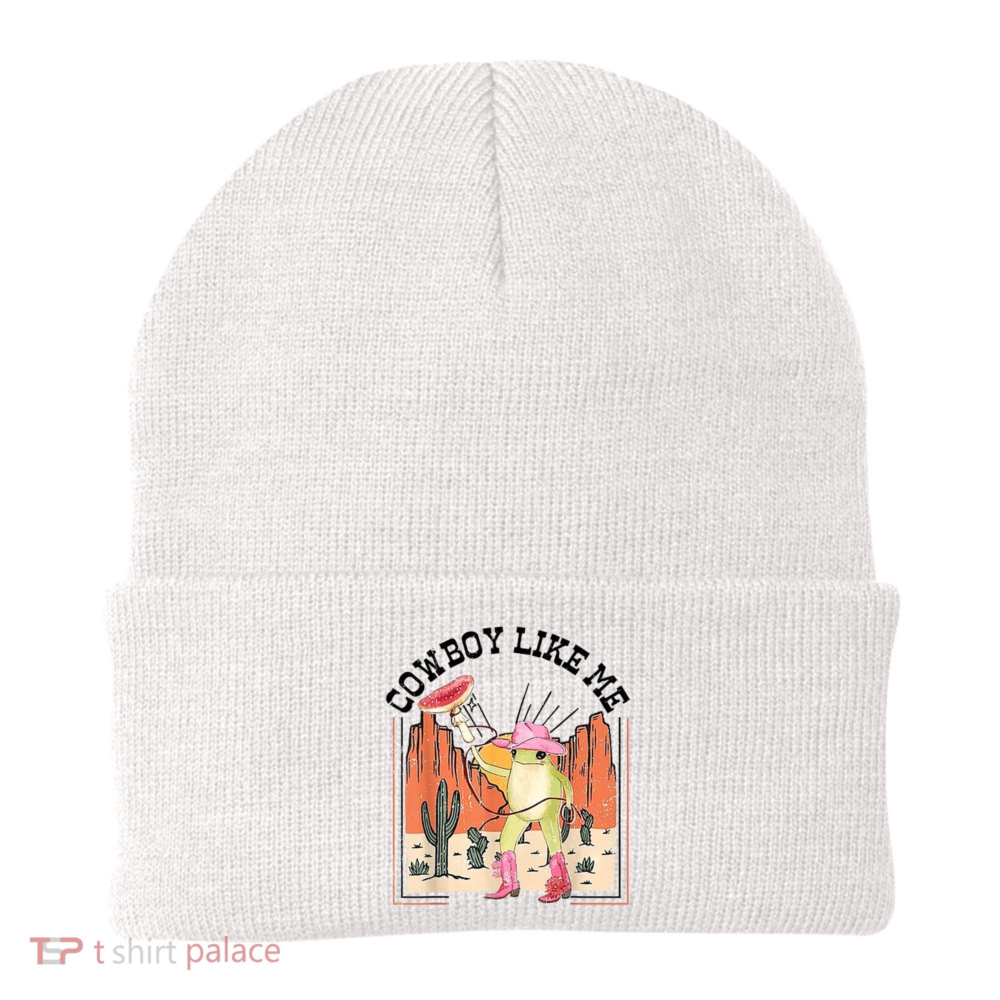 Cowboy Like Me Frog Beanie