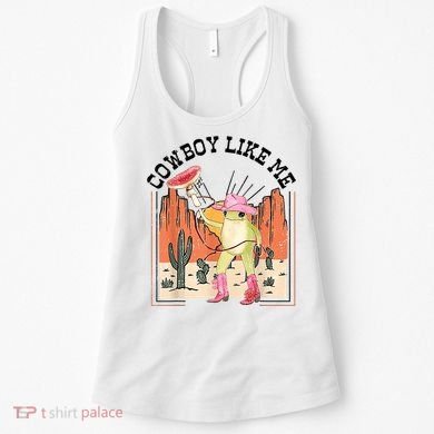Cowboy Like Me Frog Women's Tank Top