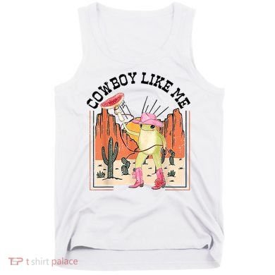 Cowboy Like Me Frog Tank Top