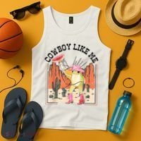 Cowboy Like Me Frog Tank Top thumb 4