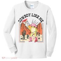 Cowboy Like Me Frog Kids Long Sleeve Shirt thumb 0