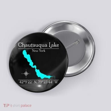 Chautauqua Lake New York Button