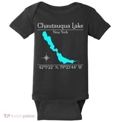 Chautauqua Lake New York Baby Bodysuit
