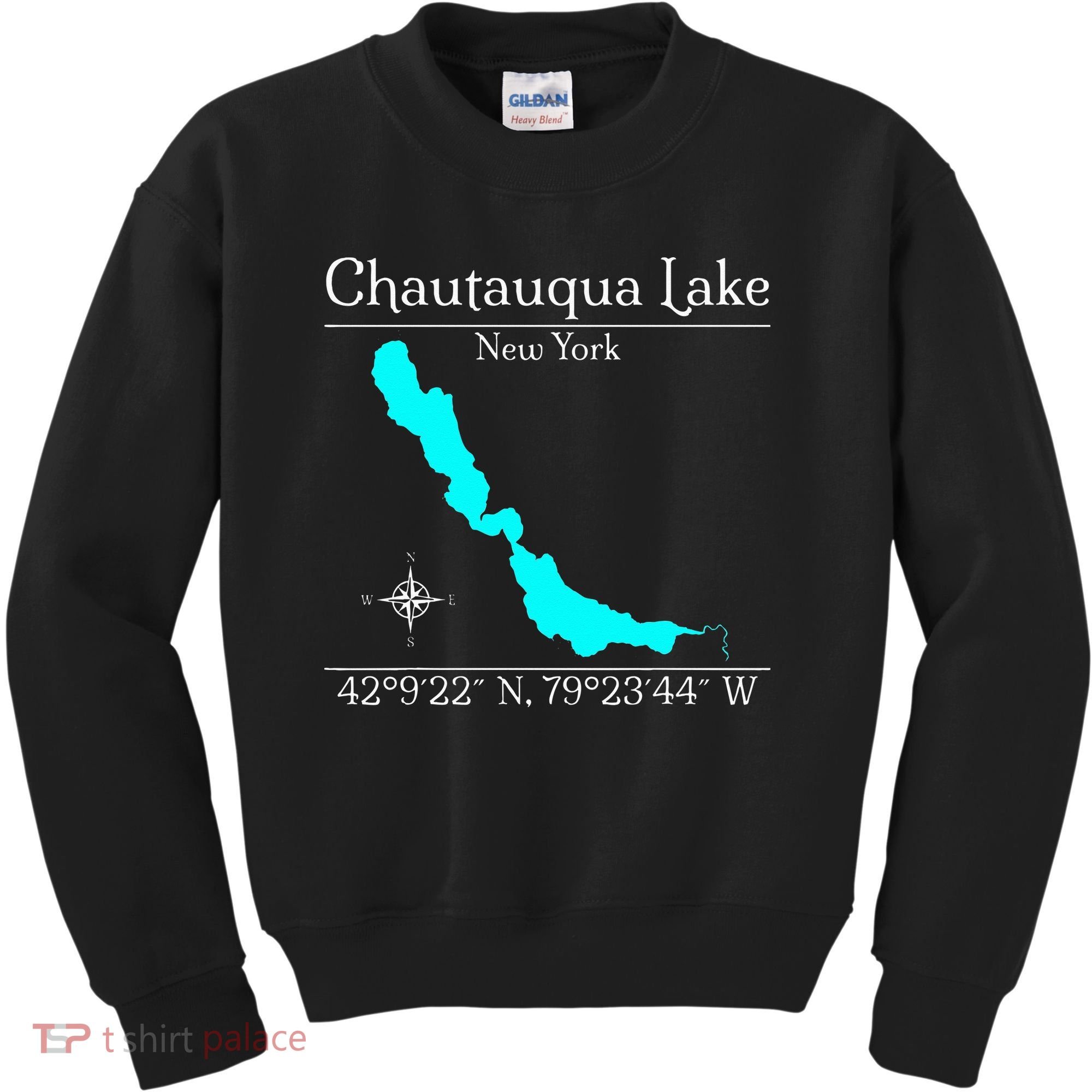 Chautauqua Lake New York Kids Sweatshirt