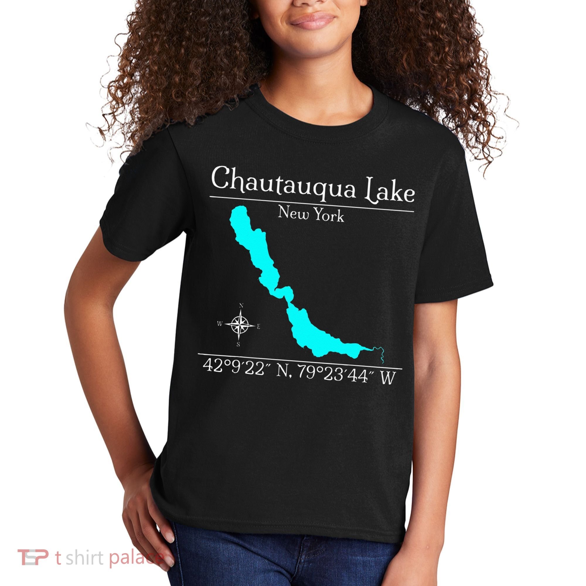 Chautauqua Lake New York Kids T-Shirt
