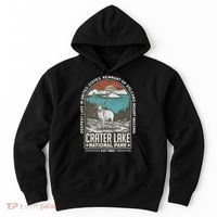 Crater Lake National Park Oregon Mountain Tourist Souvenirs Hoodie thumb 0