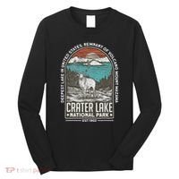 Crater Lake National Park Oregon Mountain Tourist Souvenirs Long Sleeve Shirt thumb 0