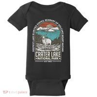 Crater Lake National Park Oregon Mountain Tourist Souvenirs Baby Bodysuit thumb 0