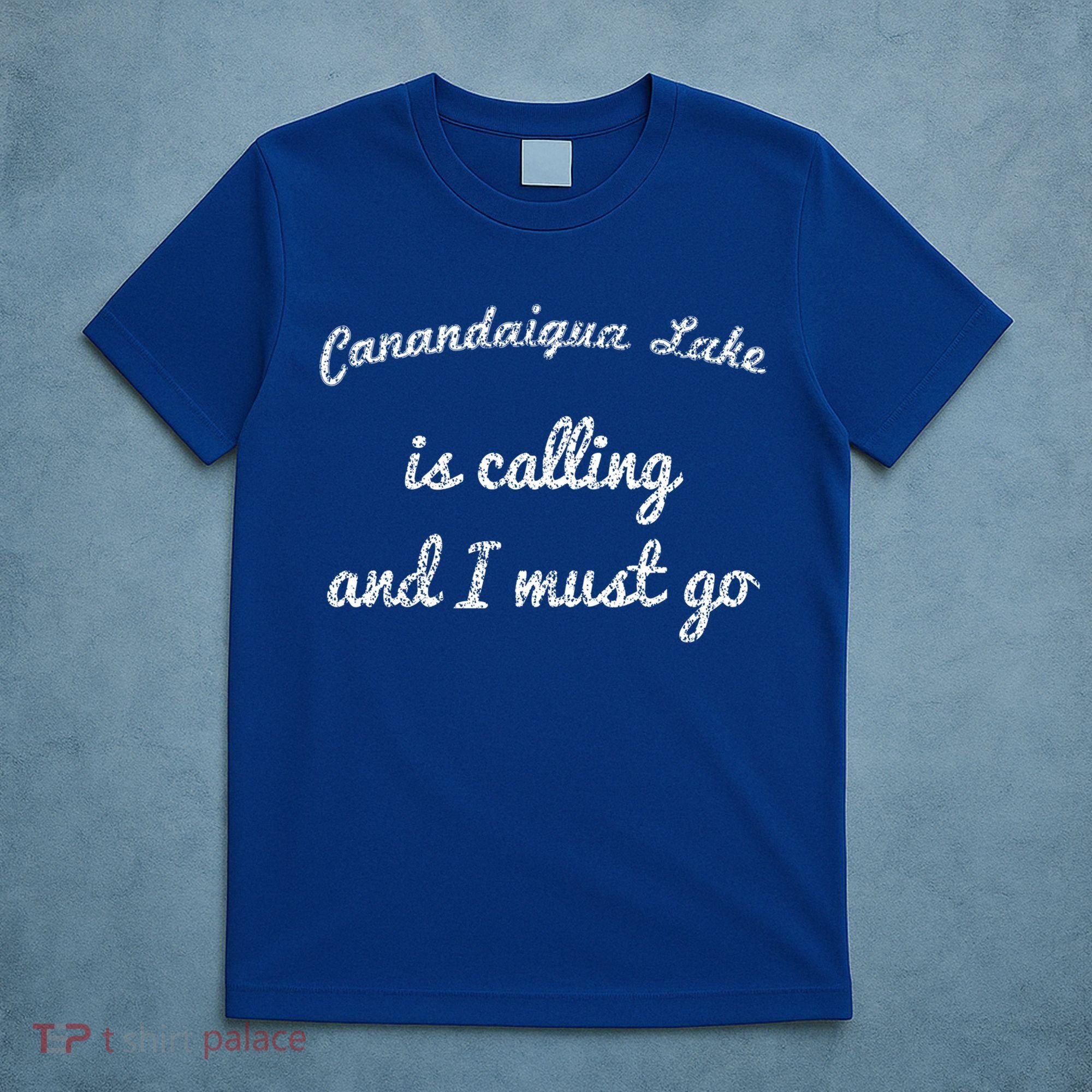 Canandaigua Lake New York Funny Fishing Camping Summer Gift T-Shirt