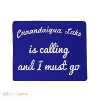Canandaigua Lake New York Funny Fishing Camping Summer Gift Mousepad thumb 0