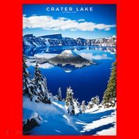 Crater Lake National Park Santa Hat thumb 1