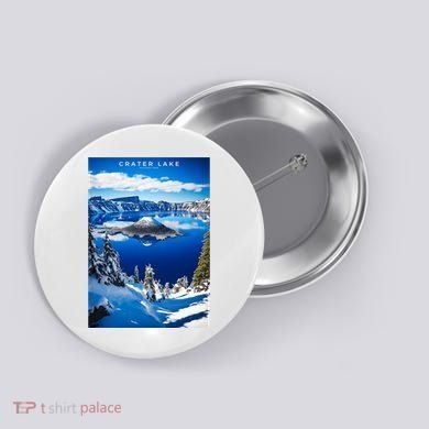 Crater Lake National Park Button
