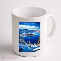 Crater Lake National Park Coffee Mug thumb 1