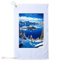 Crater Lake National Park Golf Towel thumb 0