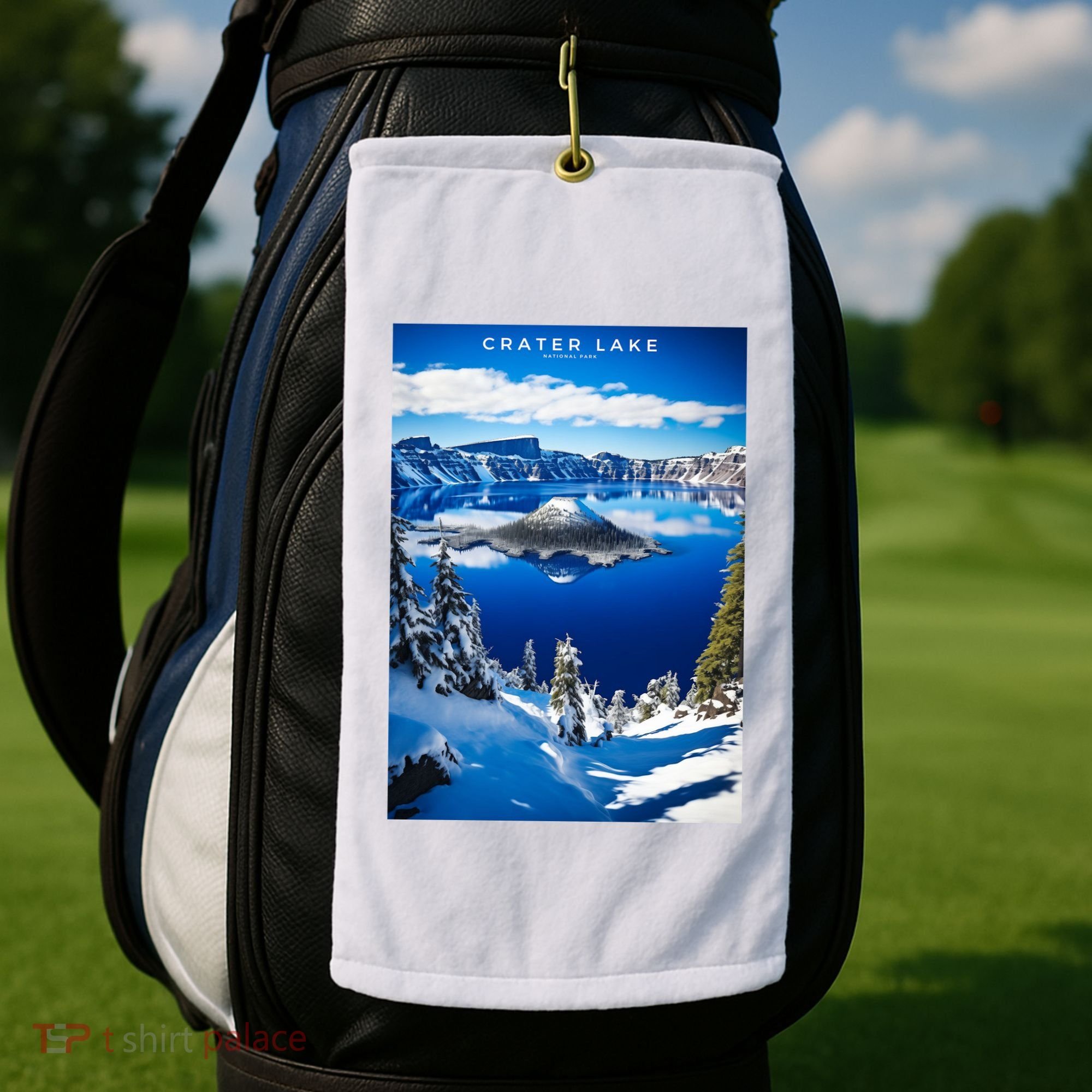 Crater Lake National Park Golf Towel